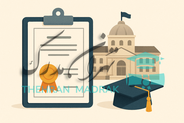 فروش مدرک تحصیلی در ایران و شهرهای مختلف